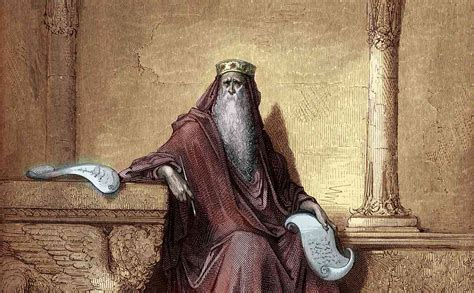 King Solomon .